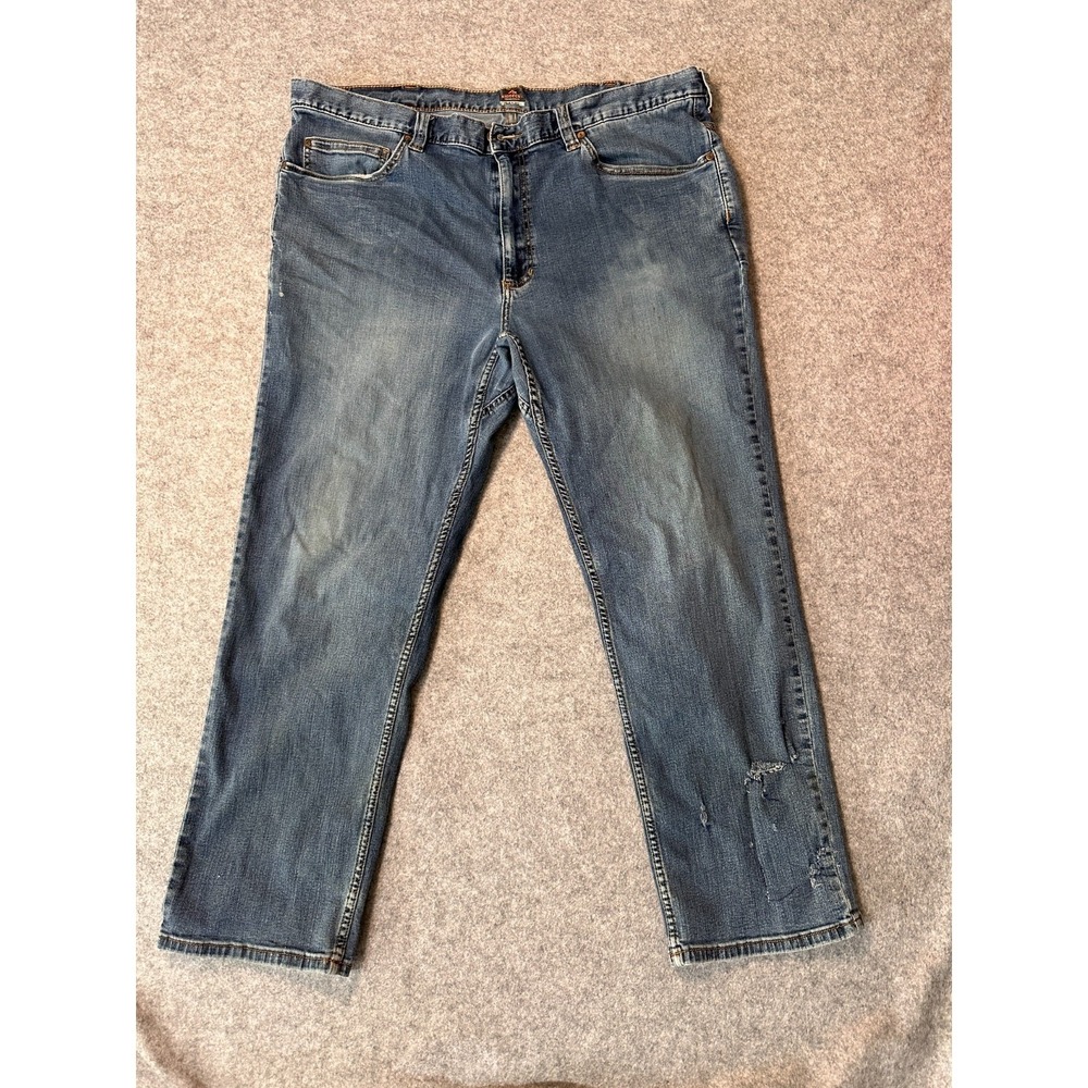 Ridgecut Toughwear Jeans Mens 44x30 Blue Denim Workwear Straight Leg